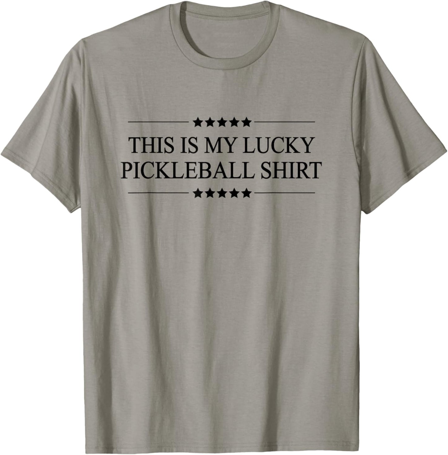 This is My Lucky Pickleball Shirt Funny Graphic