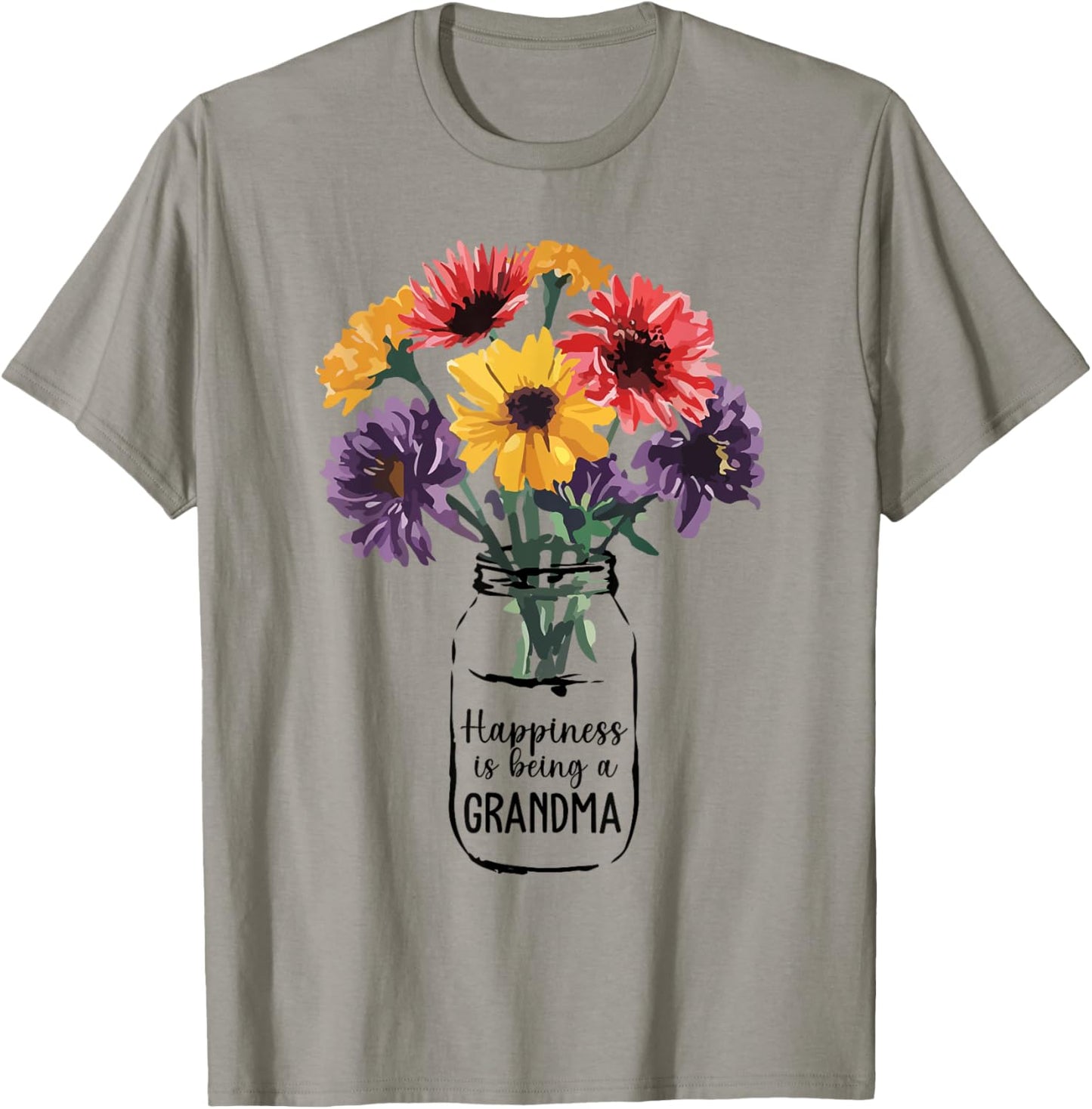 Happiness is Being Grandma Beautiful Flower Grandma Life