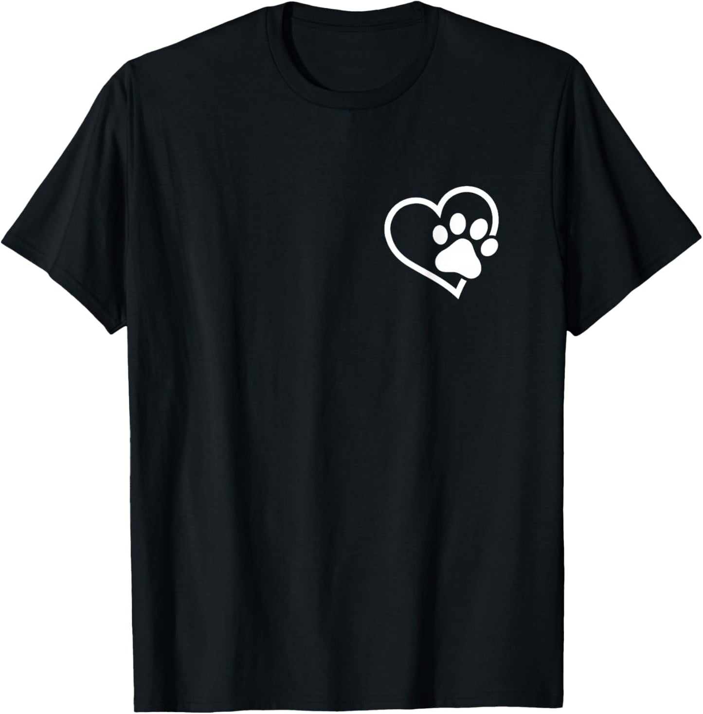 Heart with Paw For Cat or Dog Lovers