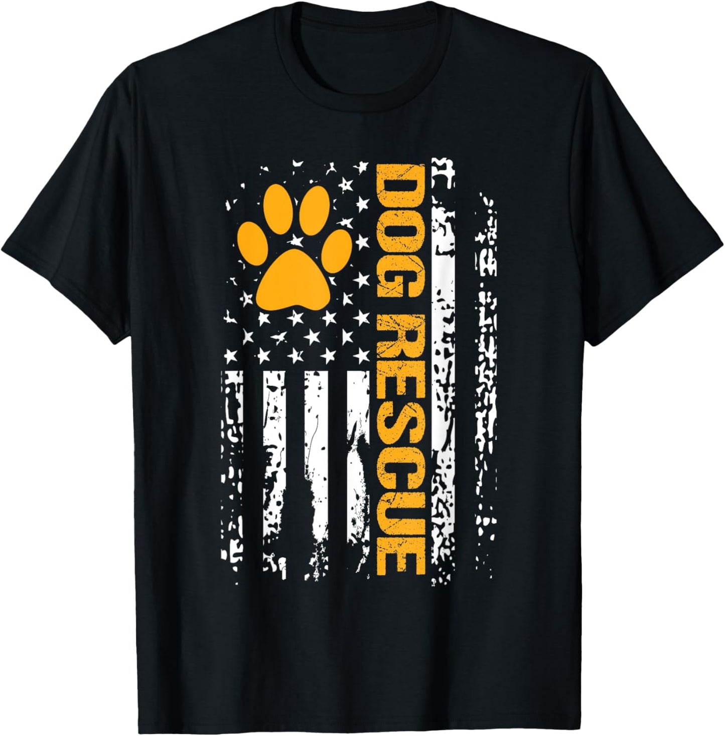 Dog Rescue Shirt American Flag Dog Shelter Dog Adoption