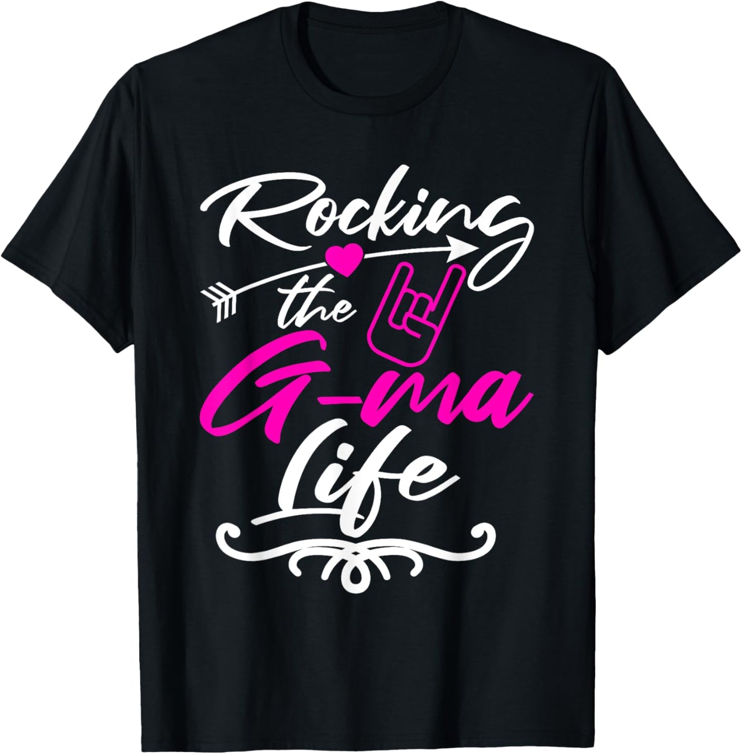 Rocking the G Ma Life Funny Cute Grandma Gift