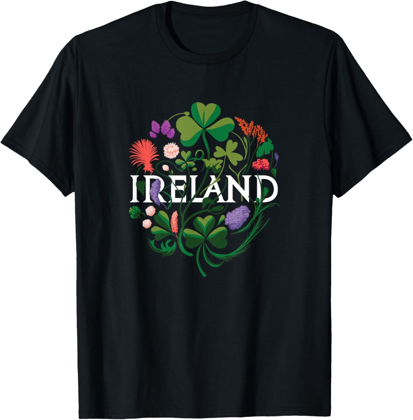 Flowers of Ireland Vintage Style Minimalist Boho
