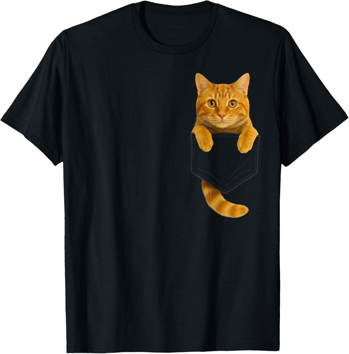 Cute Tabby Cat Pocket Funny Gifts Cat Mom Cat Dad Cat Lover