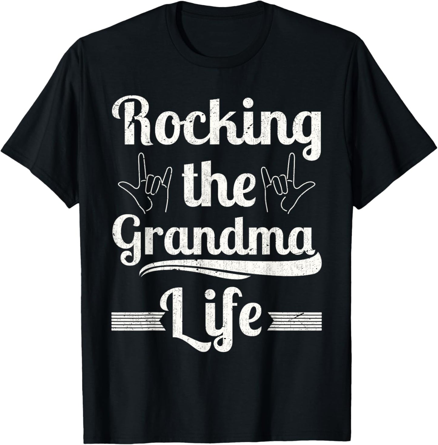 Rocking The Grandma Life Funny Nana Granny Grandma