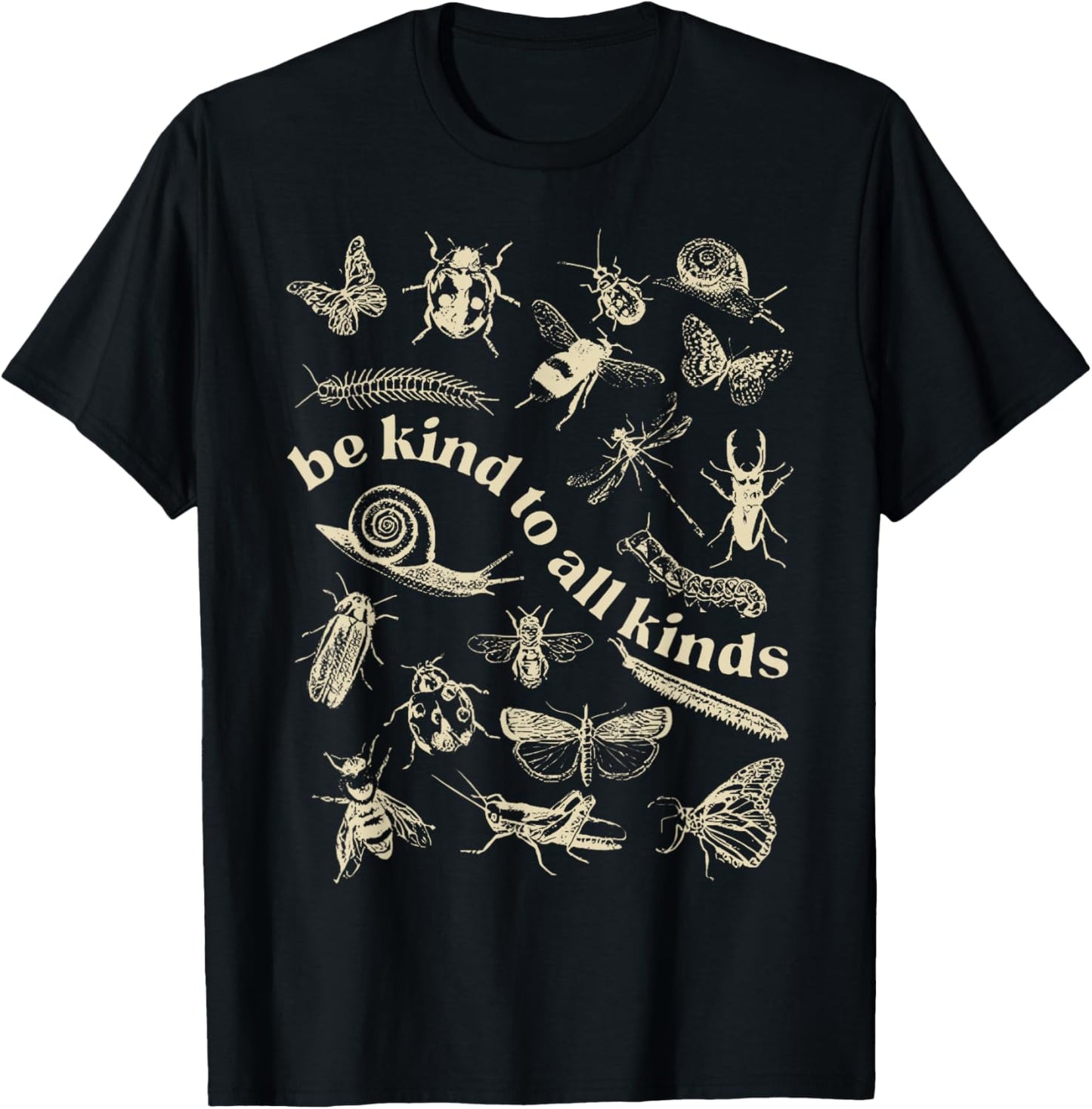 Vintage Be Kind To All Kinds Bugs Entomology Entomologist