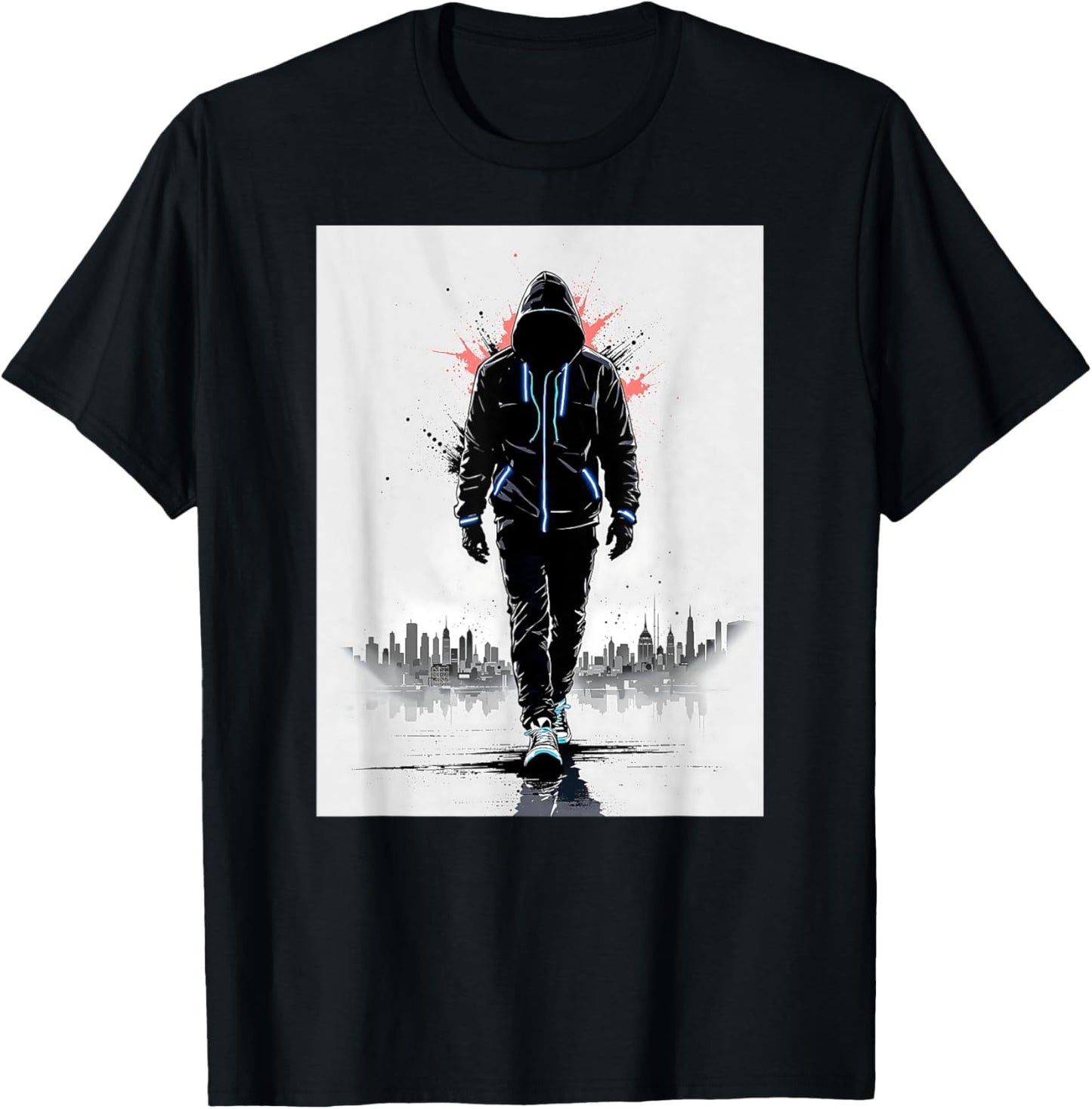 Wu Rapper Graphic Tees Men Hip Hop Streetwear Rap Tang Gift