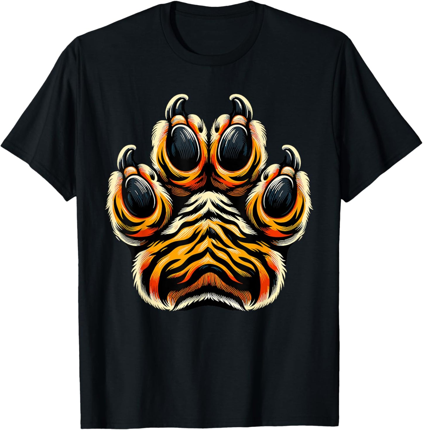 Animal Tiger Print Paw