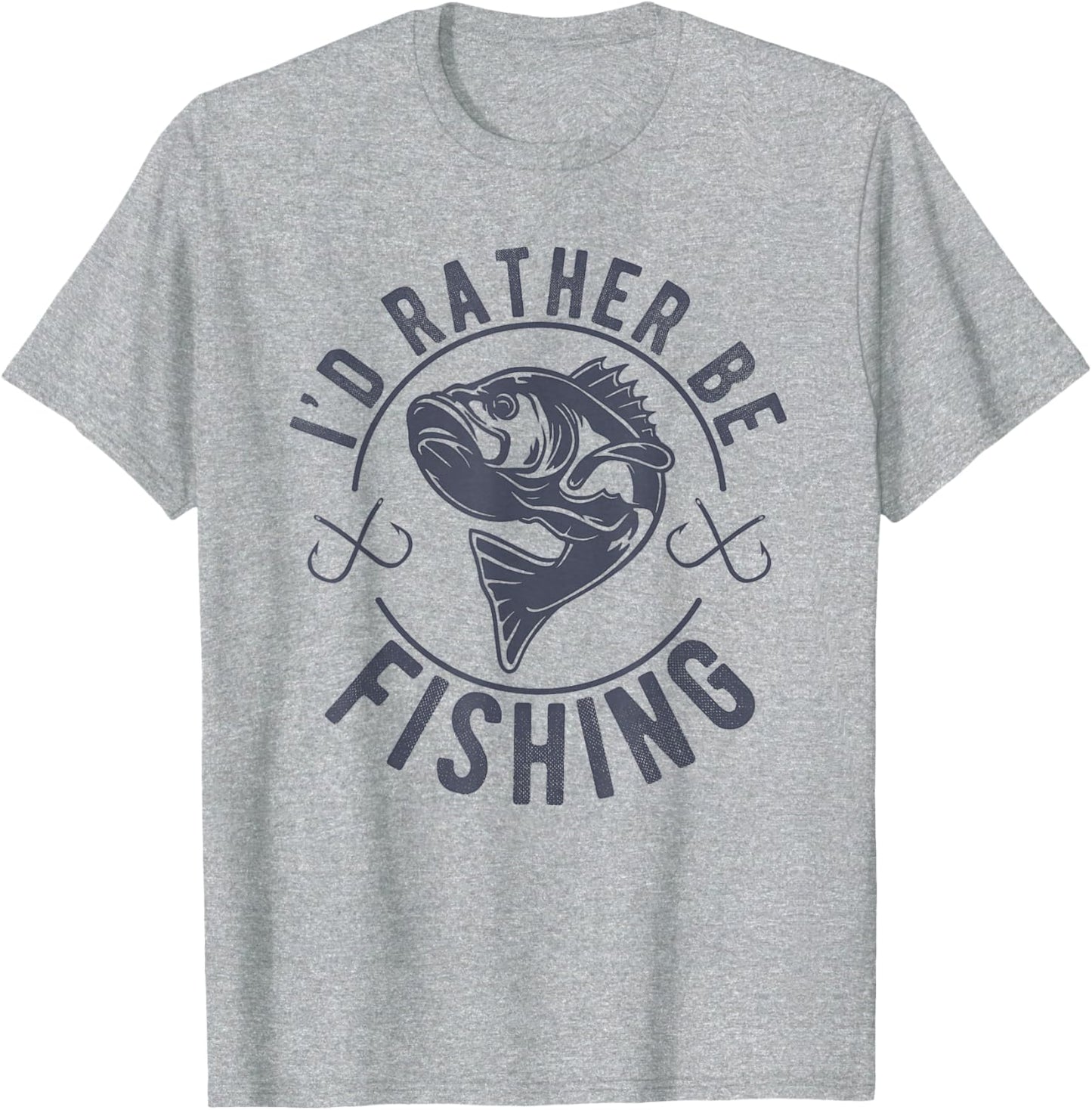 I\u2019d Rather Be Fishing, Funny Fishing Saying Graphic Novelty