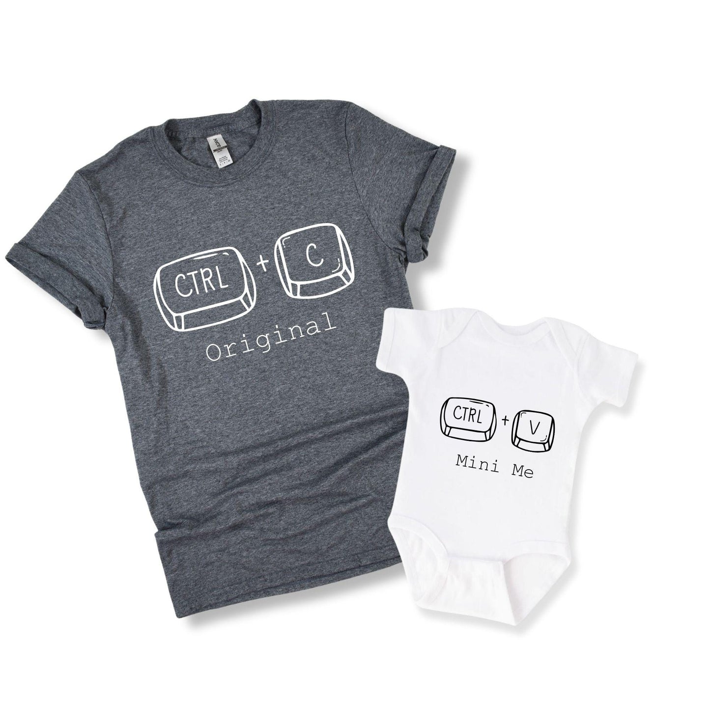 Copy Paste Shirt, Dad and Son Shirts, Dad and Daughter, Funny Shirt, Ctrl C Ctrl V Dad Matching Shirt, Fathers Day Shirt, Fathers Day Gift