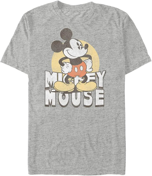 Disney Classic Vintage Mickey Short Sleeve Tee Shirt