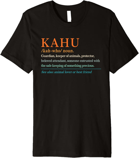Kahu Definition Dog Rescue Pet Remembrance Protector Cat Dad Premium