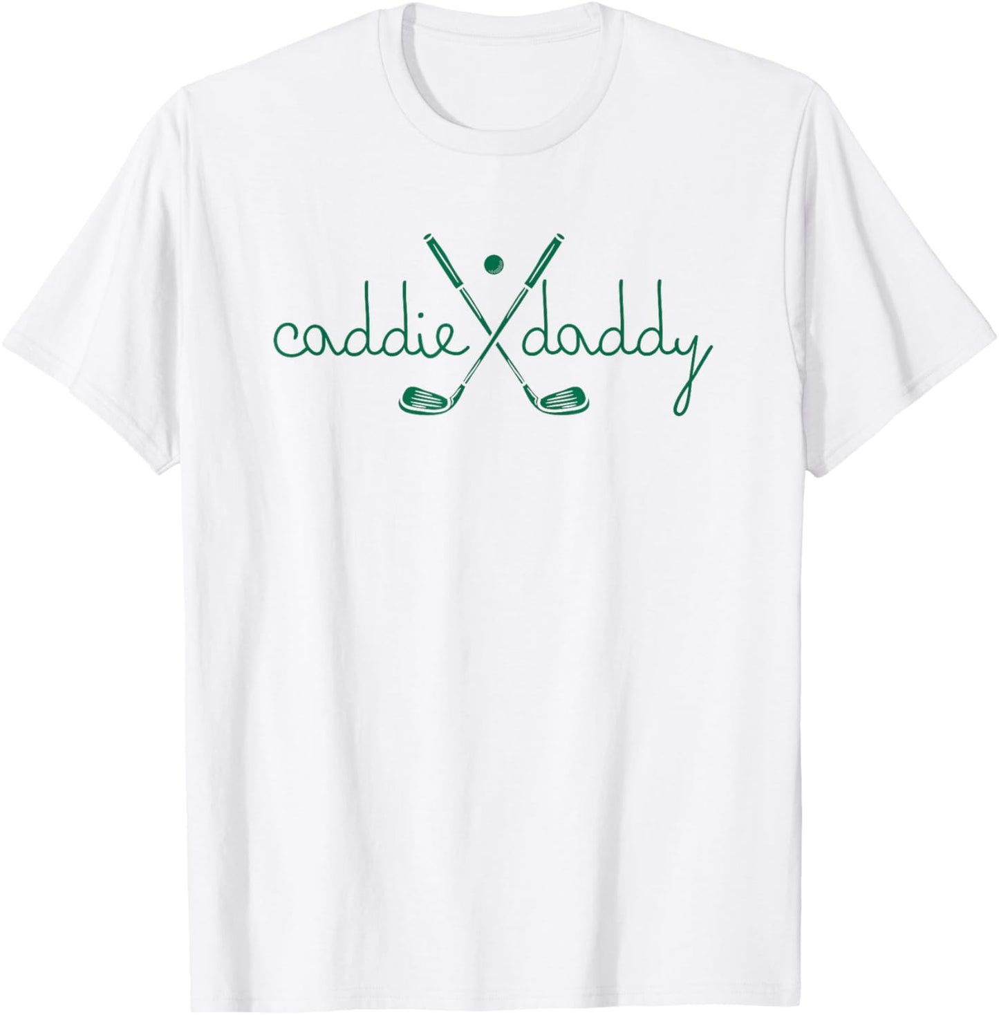 Caddie Daddy Cute Golfing Golfer Funny 1st Birthday Golf Dad