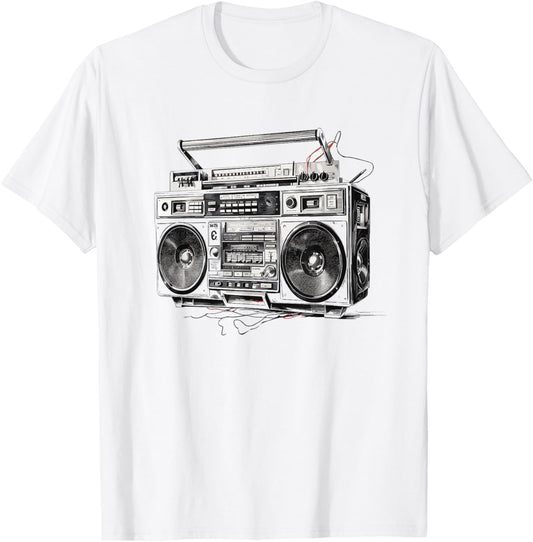 Ghetto Blaster Hip Hop 80's 90's Street Gangster Rap Lover