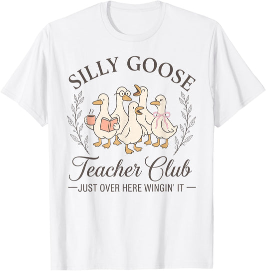 Funny Silly Goose Teacher Club Teacher Appreciation Gifts