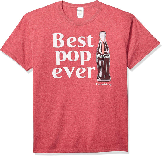 Coca Cola Men's Officially Licensed Tees for Dad