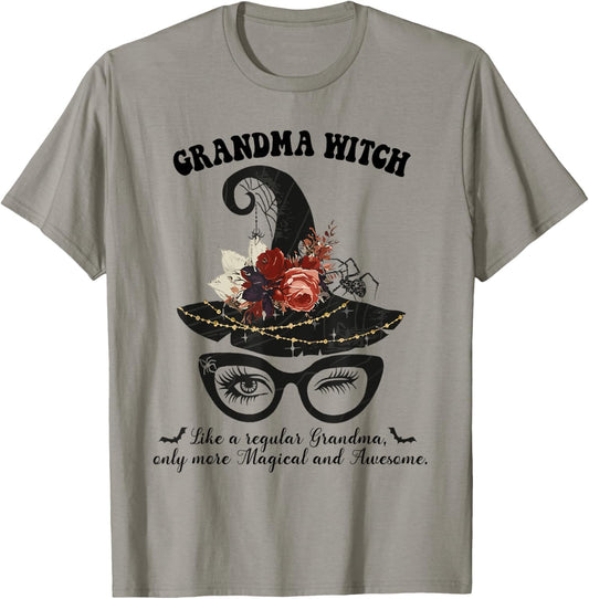 Magical Grandma Witch   Awesome Halloween Witchy Grandma