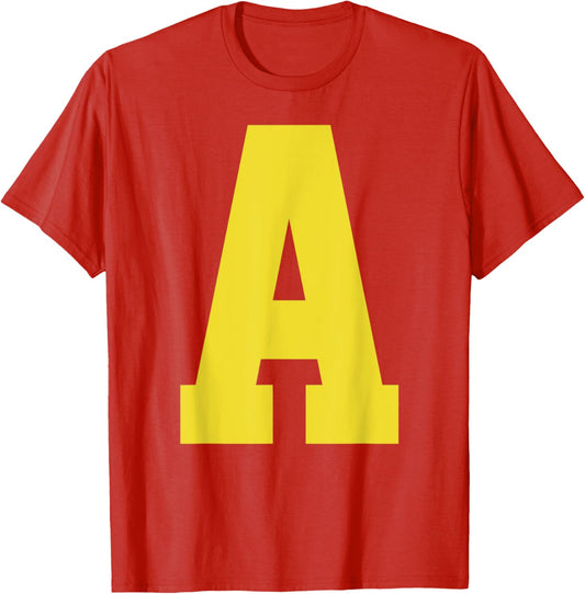 funny halloween shirt 2025 group matching letter A funny Tee