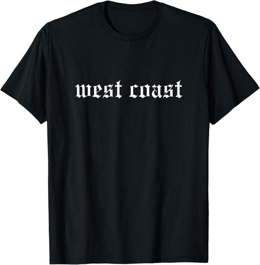 West Coast - Retro Oldschool Rapper Slang Hip Hop Rap