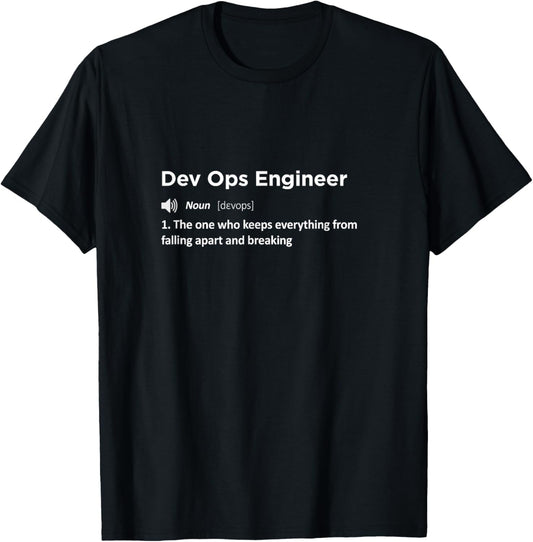 Dev ops Development IT operations quotes sayings DevOps Engineer Funny Definition Gift Software Developer