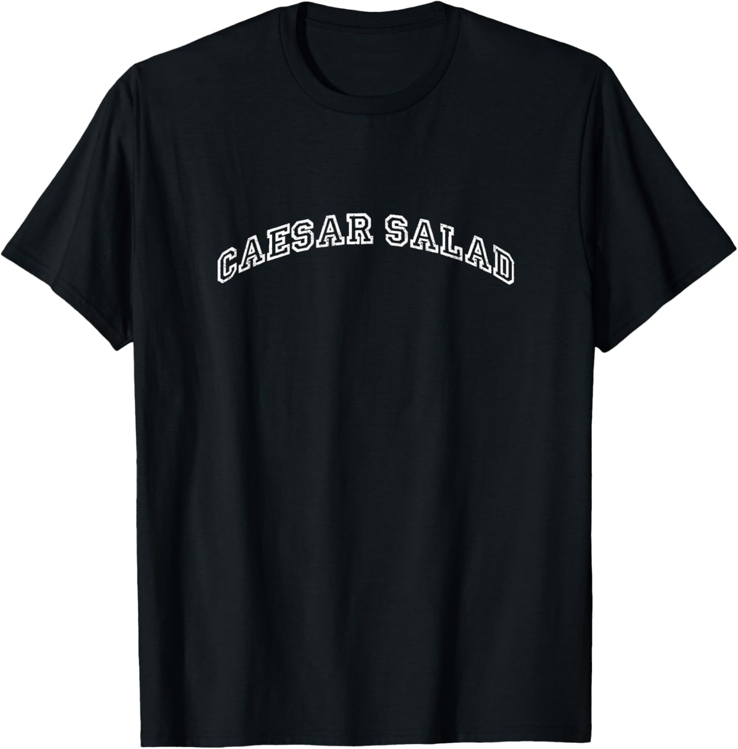 Caesar Salad Minimalist Vintage Inspired Retro Varsity Style
