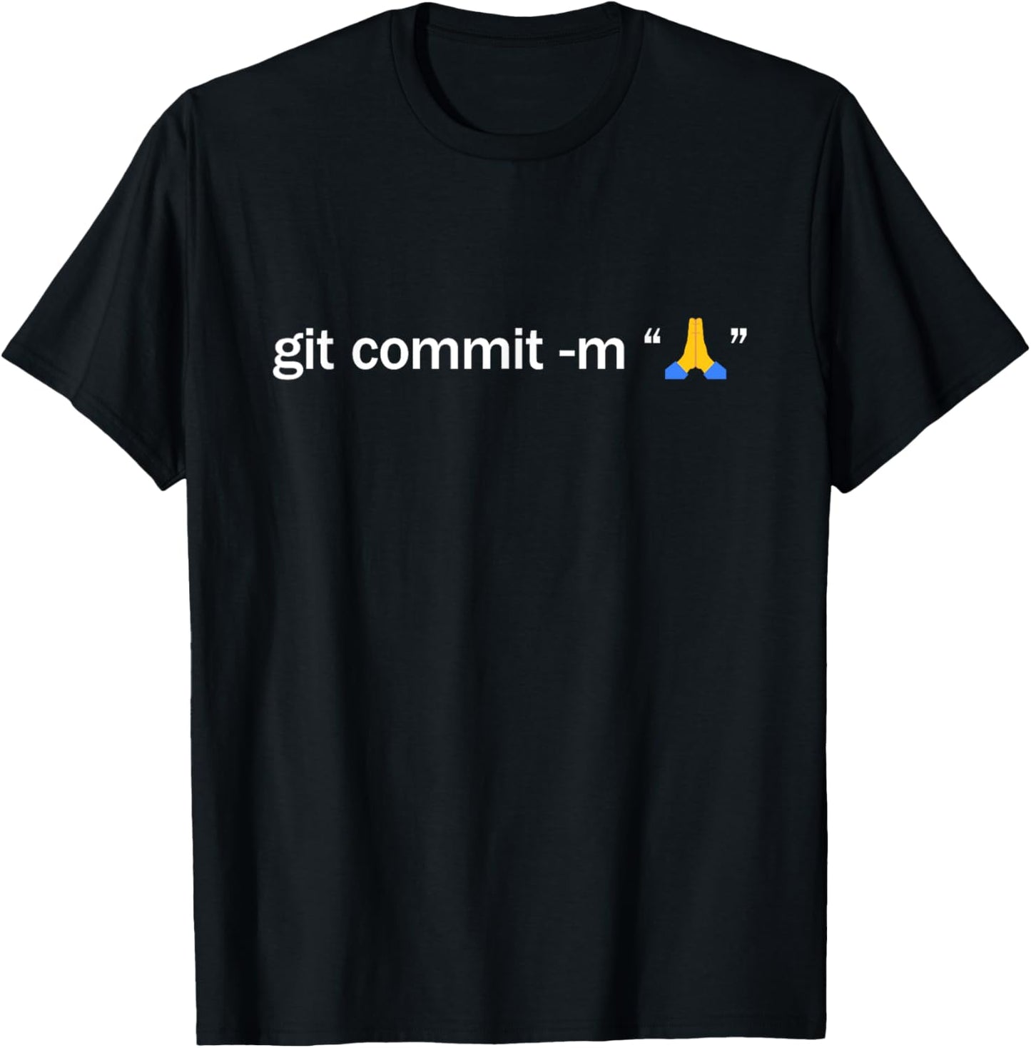 Git Commit Prayer Hands   Programmer Coder Software Engineer