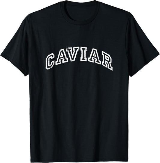 Caviar Minimalist Vintage Inspired Retro Varsity Style