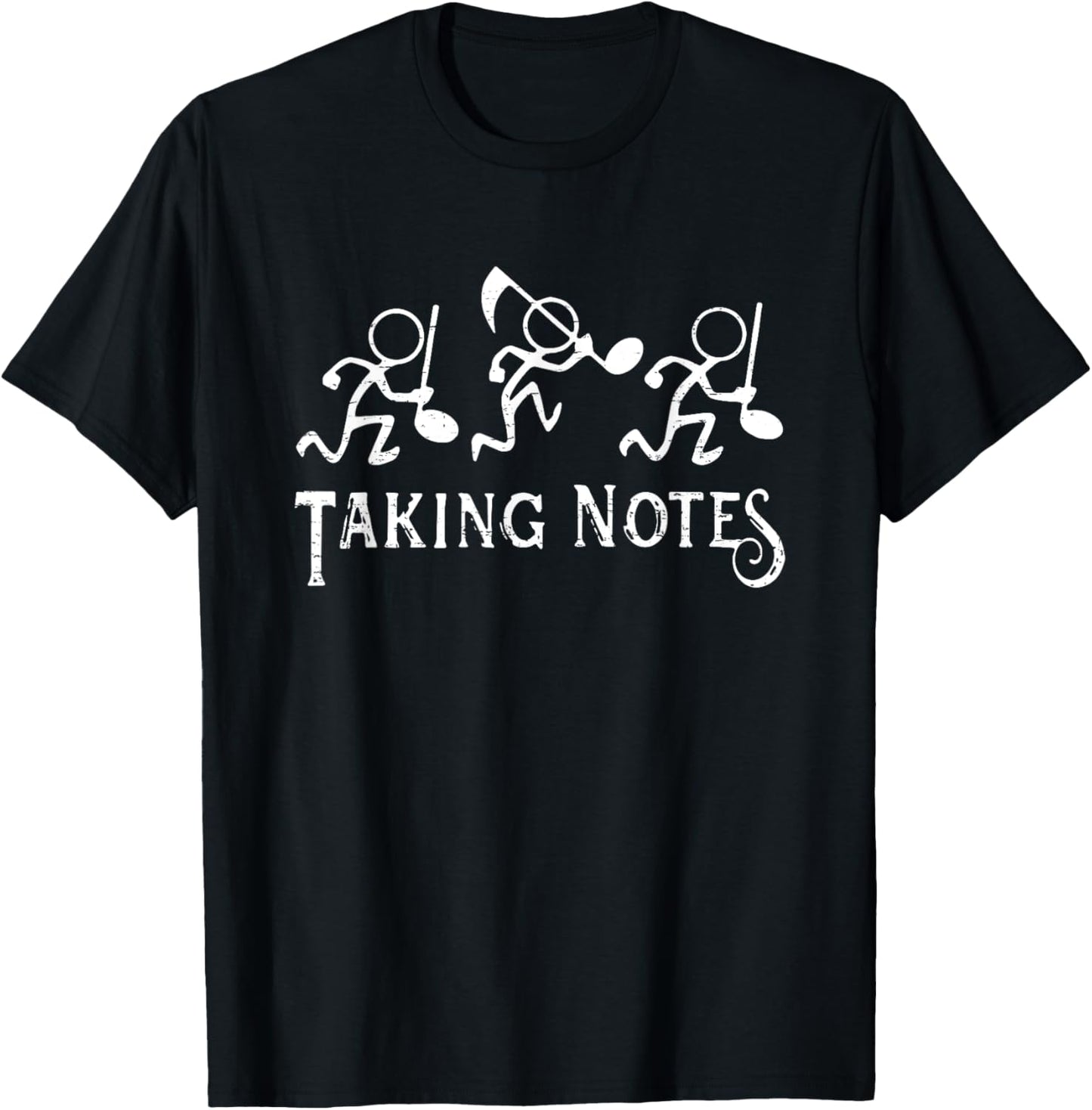 Vintage Musical Taking Notes Music Lovers Teachers Funny