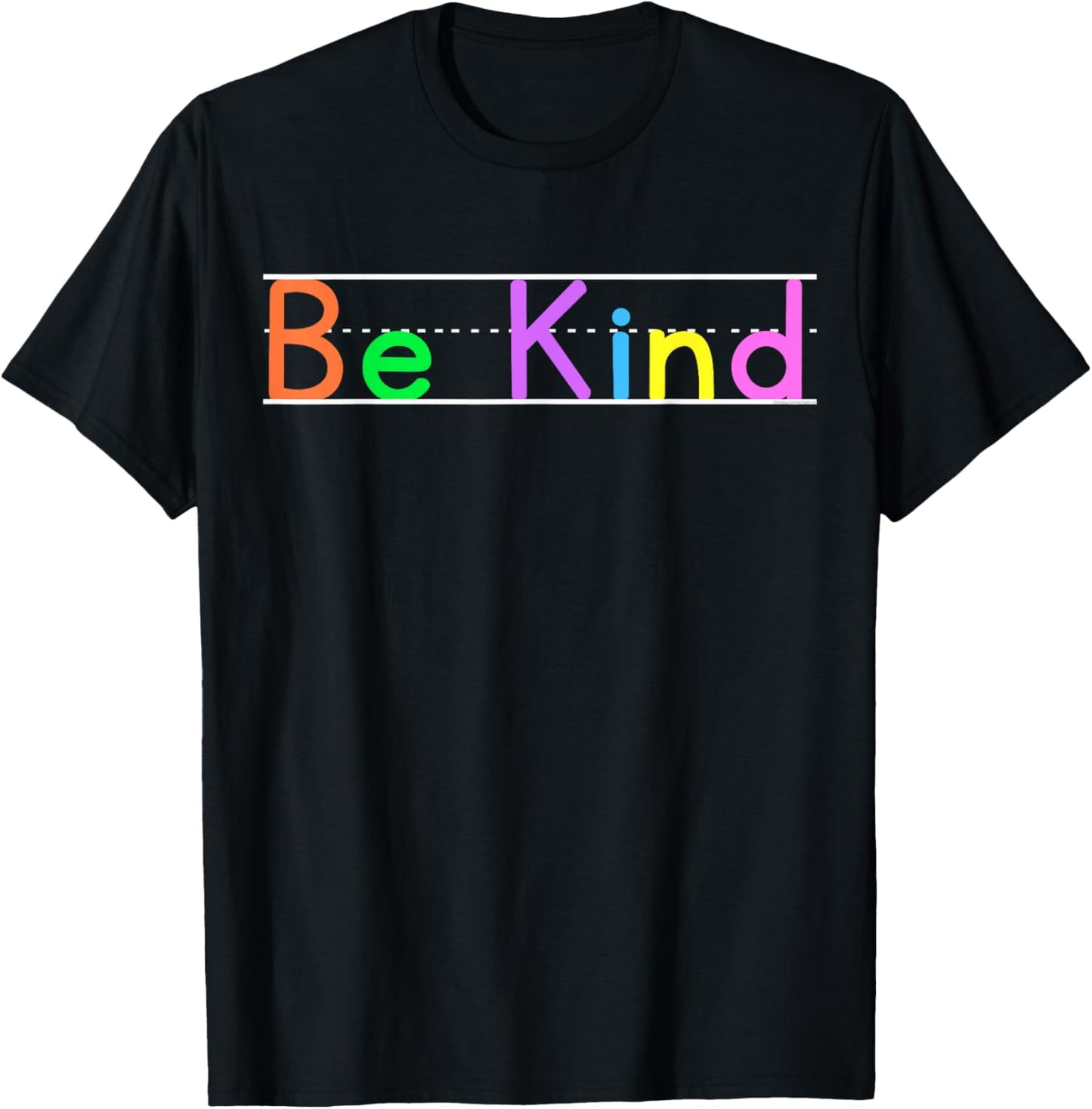Colorful Be Kind Primary Style Boys Girls Teachers
