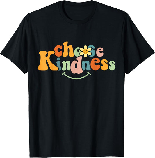 Choose Kindness Retro Groovy Be Kind Women Men Autism Kids