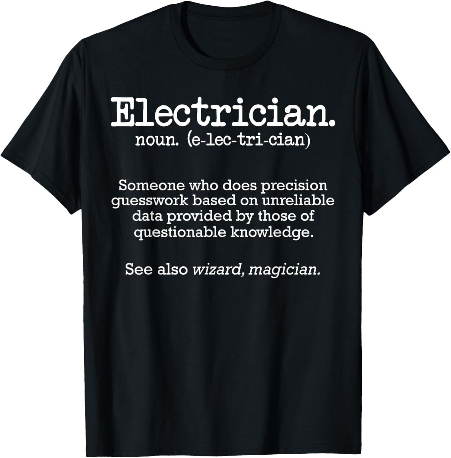 Electrician   Funny Dictionary Definition