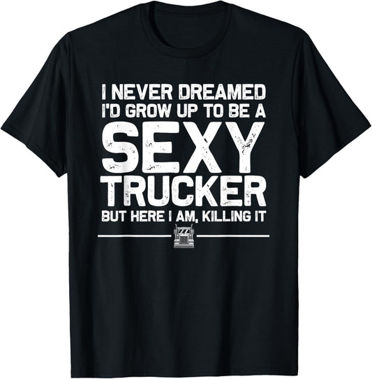 Funny Truck Driver Design For Trucker Women Trucking Lover