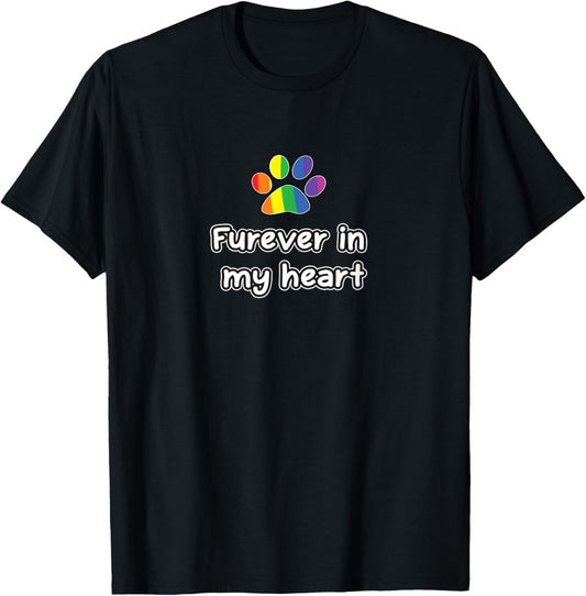 Rainbow Bridge T Shirt   Pet Loss, furever in my heart