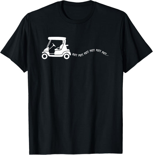 Funny Golf Gift Golfing Cart Joke Putt Birthday Golfer Dad