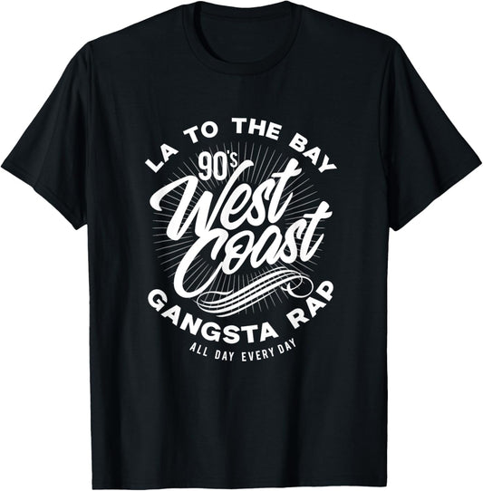 Gangster Rap 90's HipHop Shirt