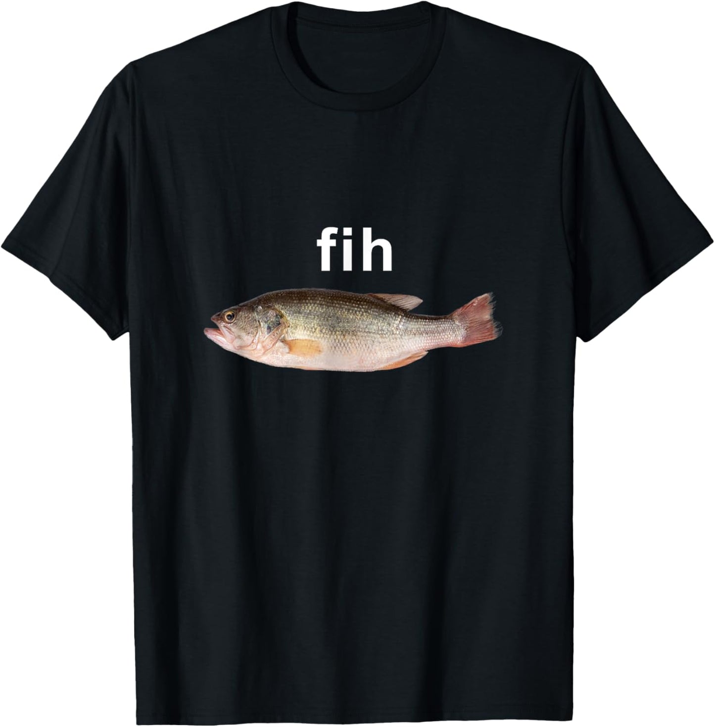 \u201CFih\u201D Funny Misspelled Fish Meme, Simple Humor