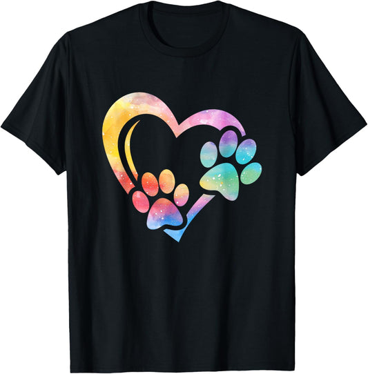 Dog Paw Print Heart Paw Dog Mom Dog Lover