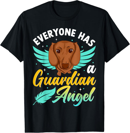 Dachshund Dog Memorial Sympathy Pet Loss Guardian Angel