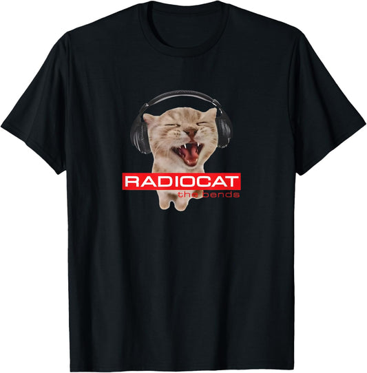 Kitten Headphones Cat Tech House Music Funny Cat Lover T Shirt for Men Women