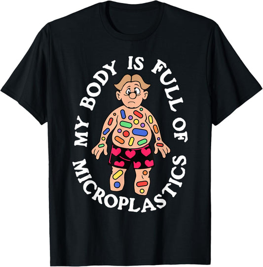 My Body Is Full Of Microplastics Sarcastic Meme Viral Quote