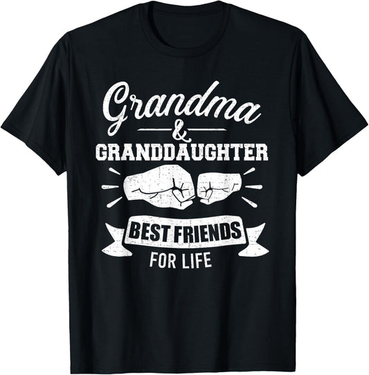Grandma and granddaughter best friends for life