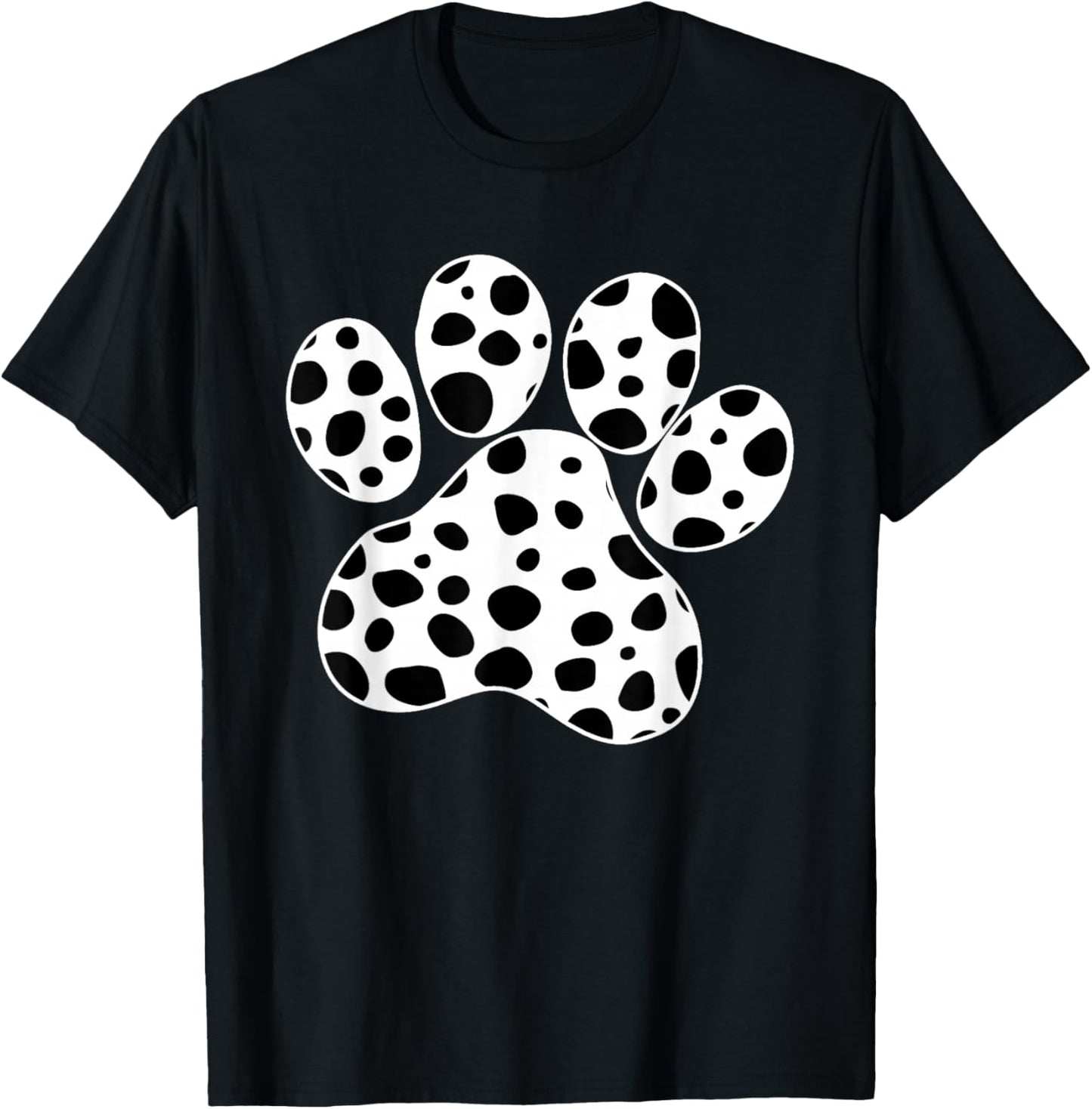 Dog Paw Dalmatian Print for Dog Lover   Dog Paw Print