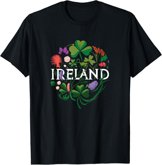 Flowers of Ireland   Vintage Style Minimalist Boho