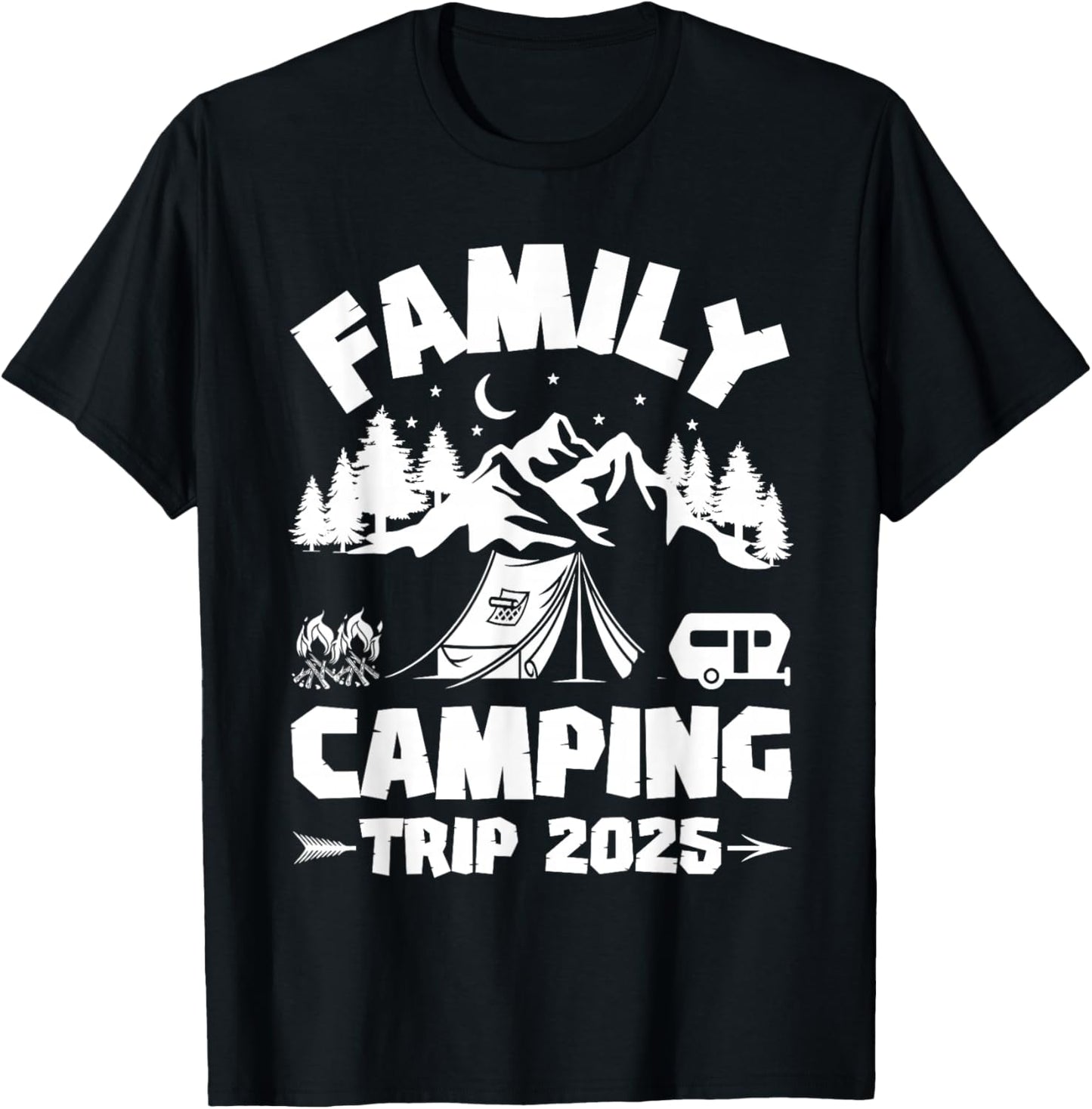 Family Camping Trip 2025 Matching Crew Summer Vacation Squad