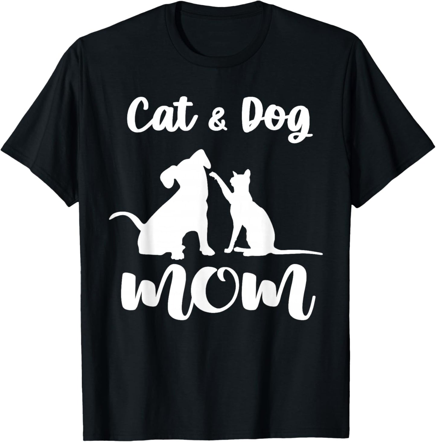Cat and Dog Mom Shirt Pets Animals Lover Puppy for Women