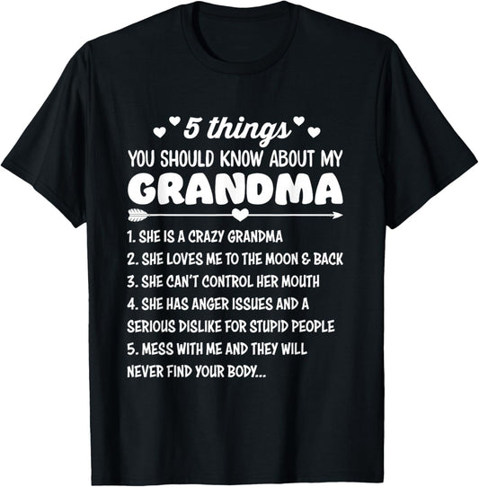 5 Things You Should Know About My Grandma | Funny Grandma