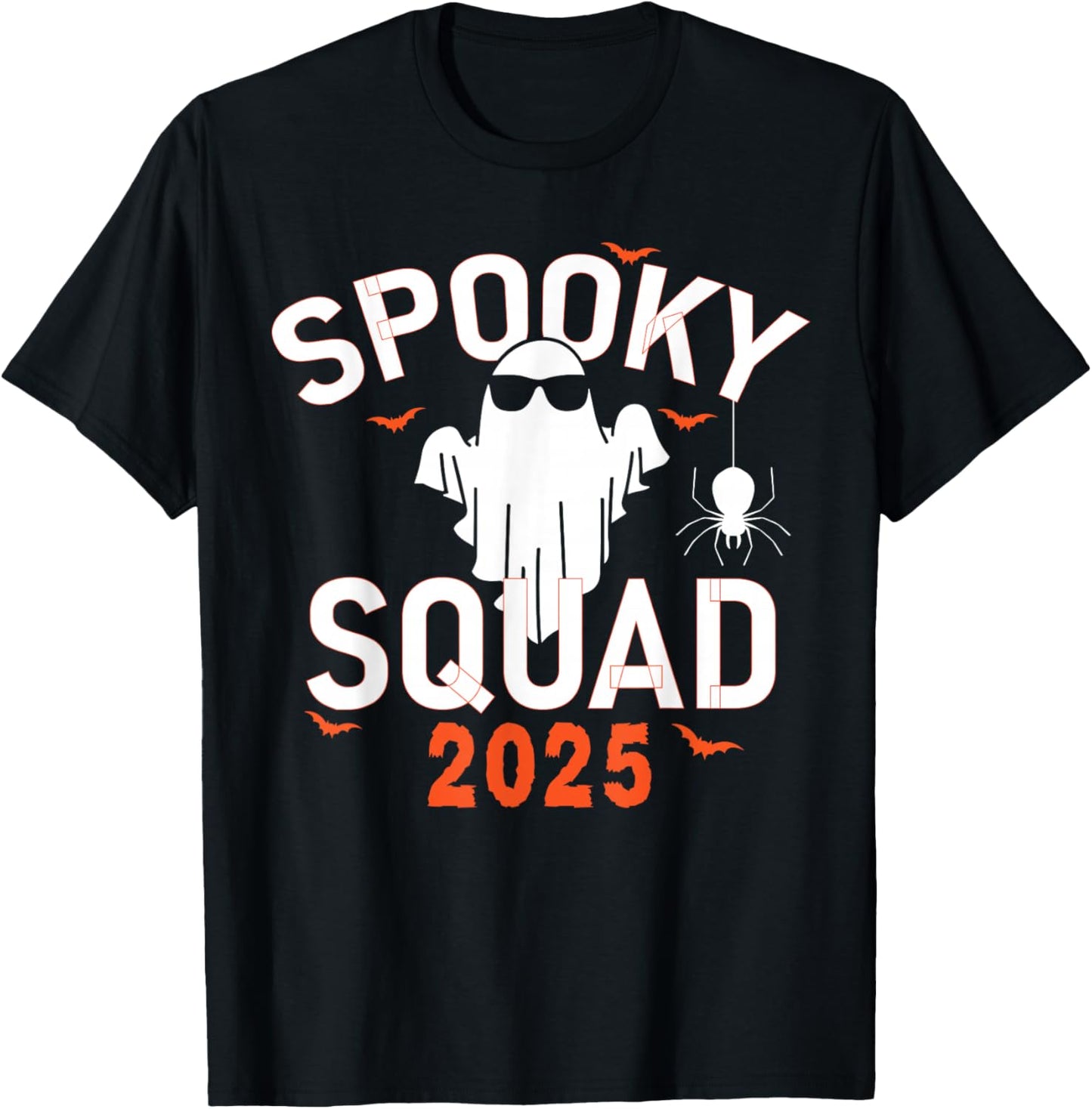 Spooky Squad 2025 Scary Halloween Bat Boo
