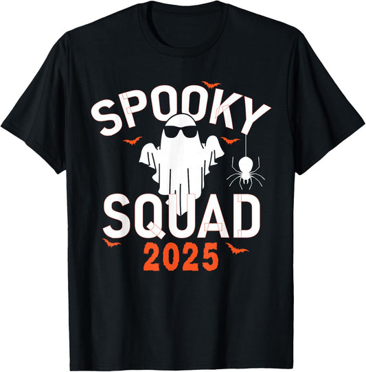 Spooky Squad 2025 Scary Halloween Bat Boo