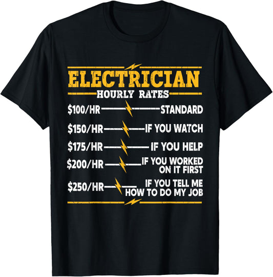 Electrician Hourly Rates