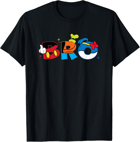 Disney Mickey Mouse and Friends Bro Family Trip Matching