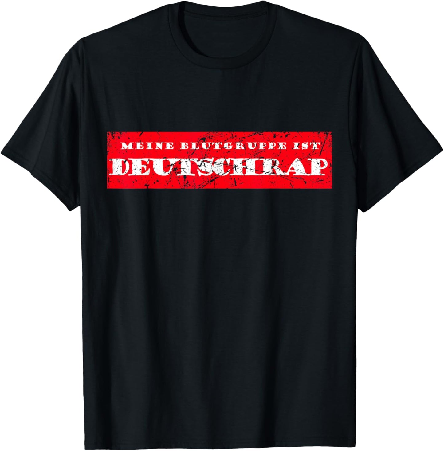 Blood group German rap vintage retro gift idea for rappers